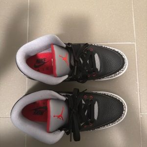 Jordan Black Cement 3’s